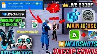 Auto headshot config file free fire aimbot+aimlock | Headshot config file free fire max |