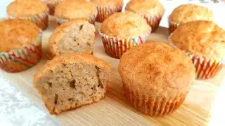 OATMEAL MUFFINS WITH BANANA 🍌 Healthy Oatmeal Muffins / Oatmeal Muffins