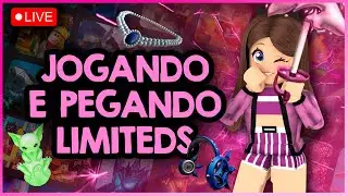 🔴LIVE! JOGANDO COM INSCRITOS E PEGANDO ITEM LIMITEDS GRÁTIS NO ROBLOX