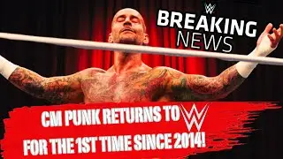 WWE BREAKING News Triple H Vince Mcmahon ANNOUNCE CM PUNK RETURNS TO WWE Raw!