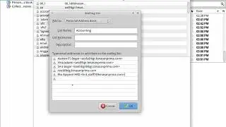 Fix Error Email  - How to Create a Contact Group in Thunderbird Mail