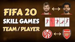 How to change Skill Games Team & Player in FIFA 20