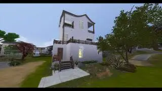 СТРОЮ СОВРЕМЕННЫЙ ДОМ В КОРЕЙСКОМ СТИЛЕ В SIMS 4 #sims #sims4mods #симс4 #постройка