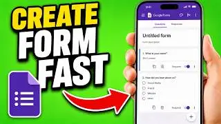 How to Create a Google Form on Mobile (Quick & Easy)