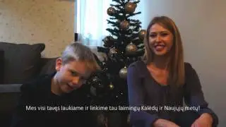SANTA Šventinis Sveikinimas
