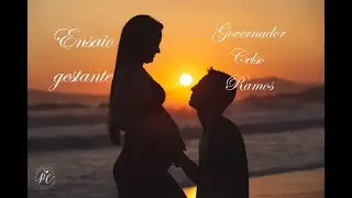 Ensaio gestante na Praia Grande em Governador Celso Ramos