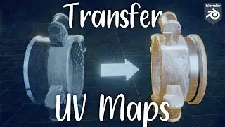 Transferring UV Maps Between Objects