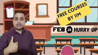 IIM Bangalore FREE Courses | Register Fast | Full Detail