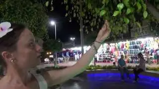 Конаклы - центр города. Вечерняя прогулка. Магазины. Аланья, Турция.