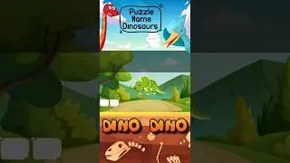 DINO DINO | Puzzle Name Dinosaur | 