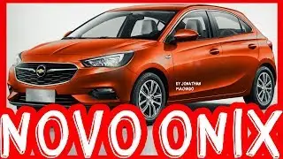 PHOTOSHOP Novo Chevrolet Onix 2020 Plataforma GEM @ Buick Excelle Hatchback