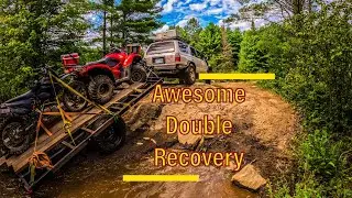 Two DEAD Machines  + EPIC Terrain + A Night in the Bush = AWESOME Rescue‼️