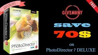 PhotoDirector 7 DELUXE free | save 70$