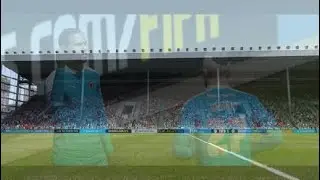 Kylian Mbappe stretching his neck muscles to score a sensational header into the top right corner
