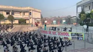 Aarohi Model School Chhajpur Kalan, Panipat (Morning PT) ​@parveenmaliklive