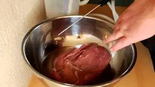 Rotwurst (Pökeln) Wurstherstellung