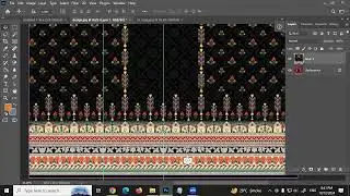 7th Discussions textile design in Adobe Photoshop 2024 in Hindi || SaQib Designer