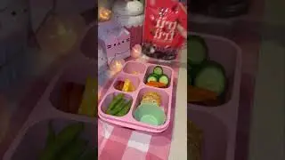 外国小姐姐给自己准备零食便当#便当 #沉浸式体验 #沉浸式 #asmr