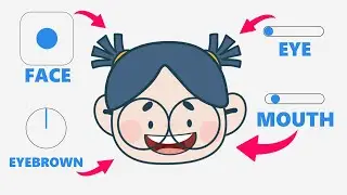 DUIK ANGELA: Full Face Rigging Tutorial | After Effects