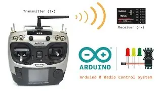 Mengontrol Arduino dengan Radio Control System 2.4 GHz