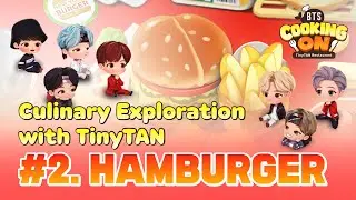 [BTS Cooking On: TinyTAN Restaurant] Culinary Exploration with TinyTAN #1. Hamburgers😋