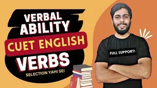 Complete Verbal Ability CUET English 2023 Exam - Sumit Thakur English