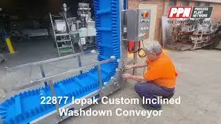 IOPAK Customised Inclined Cleat Belt Conveyor CBC-1850 [22877]
