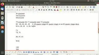 les chiffres 1, 2, 3... infinite!