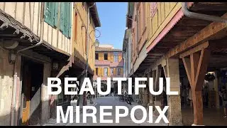 Mirepoix - stunning little town in SW France
