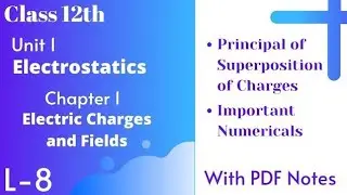 Electrostatics L8 Numericals on Force B/W Multiple Charges | Class 12th | Beta Classes