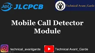 Mobile Call Detector Module using KiCad
