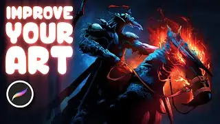 How to Improve your Art with Special Effects in Procreate | Tutorial