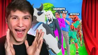50 Spieler SKIN CONTEST in Fortnite Chapter 5 Season 4!!! 👑 (Mit ALVI, HEYSTAN & DAVENITE)