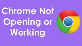 Google chrome not opening