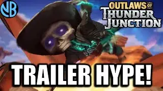 This. Looks. AWESOME!!! | Outlaws of Thunder Junction Trailer Reaction