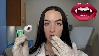 [ASMR] Doctor Treats Your Vampire Bite RP