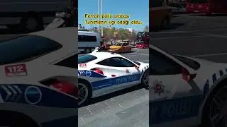 Ferrarili polis  #ferrari #ferraripolis #türkpolisi