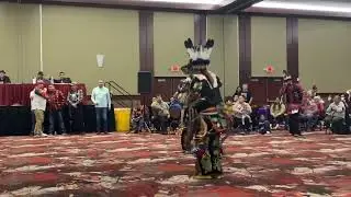 Top 4 in Men’s Woodland Special at Northern Lights Powwow 2023