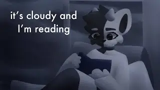 it’s cloudy and I’m reading - speedpaint