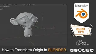 ORIGIN IN BLENDER | HOW TO SET ORIGIN IN BLENDER | PIVOT IN BLENDER 