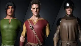Unreal Engine Advance Male Customization