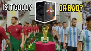 FIFA 23 RYZEN 5 5600G TEST WORLD CUP FINAL🔥