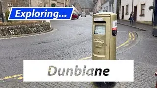 Dunblane, Stirlingshire, Scotland, A Drive Through.