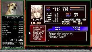 Aria of Sorrow 15:56 (First Manticore Route PB)