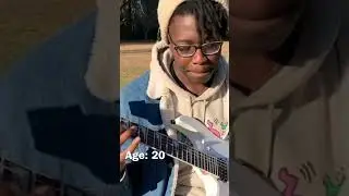 12 Years of Guitar Progress in 60 seconds