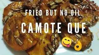 HOW TO COOK CAMOTE CUE IN AIR FRYER  | LUTO ALA MOI