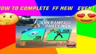 join the rampage party now  / ff new event