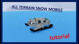 All Terrain Snowmobile | Plane Crazy | Tutorial
