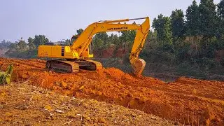 The Power of L&T-Komatsu PC200 Excavator Machine Superior Groundwork Performance