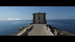 Trapani con il drone